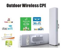 Outdoor wireless bridge CPE ขยายสัญญาณ Wifi ระยะไกล และแชร์ สัญญาณ Wifi ต่อ ใช้งานพร้อมกัน ได้หลายๆ อุปกรณ์ CPE Access Point Outdoor 2.4GHz 300Mbps