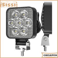 Sissi ไฟ Led 21W ไฟหน้ารถไฟรถยนต์ Led 7ดวงสำหรับรถบรรทุกออฟโรด9-30V คืน