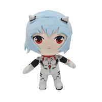 อะนิเมะ Rei Boneka Mainan Mewah Kawaii Rei Boneka Mewah Mewah Hadiah Ulang Tahun Natal Untuk Anak-Anak 20CM