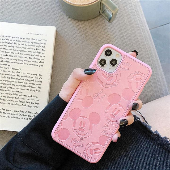 23new-3d-cartoon-mickey-leather-silicone-phone-case-for-iphone-13-12-11-pro-max-mini-xs-max-xr-x-7-8-6-6s-pius-se-2020-se2-soft-cover