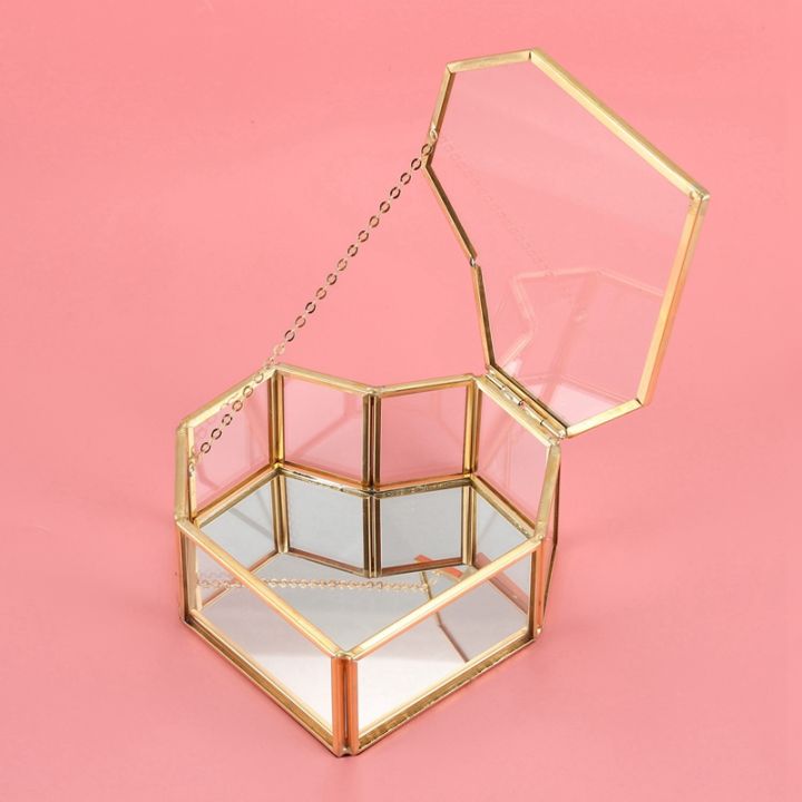 2x-flip-love-heart-shaped-geometric-glass-jewelry-box-glass-ring-box-exquisite-unique-wedding-jewelry-box-ring