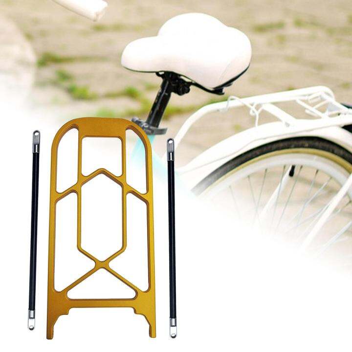 Daywolf Folded Bicycle Carrier Rack Folding Bicycle Rear Cargo Rack