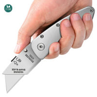 Stainless steel folding tool All steel plastic handle Carpet industrial paper cutting tool