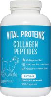 Vital Proteins Collagen Peptides (360 Collagen Capsules),Pills Supplement (Type I, III), 3300mg Serving Healthy Hair, Skin, Nails, Joints  Hydrolyzed Collagen คอลลาเจนเปปไทด์ ผิว ผม เล็บ กระดูก ข้อเข่า