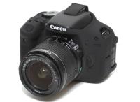 Soft Silicone Rubber Camera Case for Canon EOS 6D (Black)