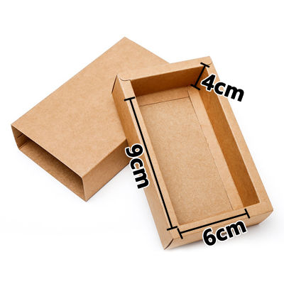 Shicheng 1PC Black Packaging PVC Transparent With Window Gift Box Kraft Paper Cookie Candy Cake Boxes Wedding Drawer Display