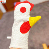 PAXI ถุงมืออบไมโครเวฟในครัวถุงมืออเนกประสงค์ดีไซน์น่ารักสำหรับอุปกรณ์ครัวในครัวเรือน