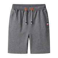 FOJAGANTO Mens Summer New Casual Shorts Fashion Solid Color Drawstring Sports Shorts Loose Thin Beach Straight Shorts Male