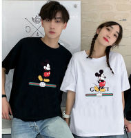 เสื้อยืดแขนสั้นพร้อมส่ง 10สี ลายการ์ตูน ขายดีตามเทรนต์ ลายน่ารัก สีสันสดใส่น่ารัก ใส่ได้ทั้งหญิงและชาย (S-3XL) ***ปลีก-ส่ง*** BK-474