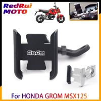 Motorcycle Accessories handlebar Mobile Phone Holder GPS stand bracket For HONDA GROM MSX125 MSX 125