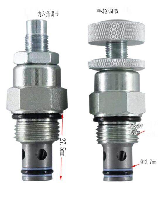 🏆【Durable and practical】 Hydraulic throttle valve LNV208 threaded