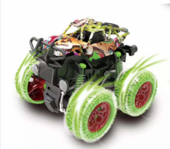 car-toys-1pc-1-32-mini-inertial-off-road-vehicle-pullback-childrens-toy-car-plastic-friction-stunt-car-juguetes-carro-childrens-toys-for-boy