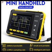 JINSWA แบนด์วิดท์อนาล็อก200kHz เครื่องแสดงคลื่นกระแสไฟฟ้าดิจิตอล 2.5msa/s 800 Vpp ออสซิลโลสโคป phorphos มินิมินิ อัจฉริยะป้องกันการเผาไหม้ เครื่องแสดงกระแสไฟฟ้ารถยนต์ เริ่มต้นเริ่มต้นใหม่