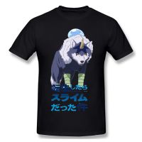 High Quality O-Neck 100 Cotton Rimuru Riding Ranga T-shirt That Time I Got Reincarnated as a Slime sleeve short Valentines Day gift