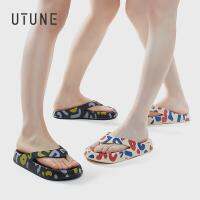 ▣☂ wkhn22119 UTUNE รองเท้าแตะ รองเท้าชายหาด พื้นนิ่ม EVA กันลื่น สําหรับผู้หญิง ผู้ชาย ออกนอกบ้าน