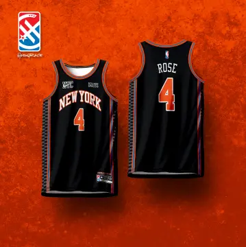 NBA_ Jersey Wholesale Custom New York''Knicks''Derrick Rose Julius