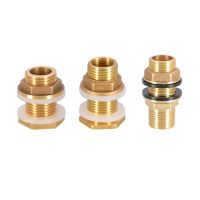 Brass BSP 1/2 quot; 3/4 quot; 1 quot; Male/Female Thread Water Tank Connector Water Tower Joint Pipe Fitting Connector Adapter