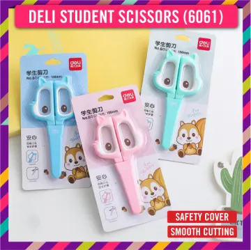 Deli Pastel Scissors Safety Scissors Pink All Purpose Scissors