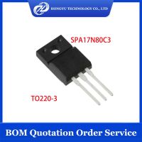 10 Pcs/Pieces SPA17N80C3 SPA17N80 17N80 MOSFET N-CH 800V 17A TO220-3 TO-220F IC Diskrit Semiconductor Transistor