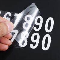 【CW】☋▲✜  Automobile Mailbox Number Stickers Practical Outdoor Decals Fade-Resistant Convenient Scrapbooking Decoration