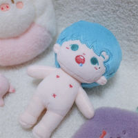 2021Idol star 15cm plush doll nude doll toy star souvenir He Junlin fan collection gift