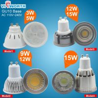 【☸2023 New☸】 dongdangx59 หลอดไฟสปอตไลท์ไฟ Led 3W 5W Smd2835 4ชิ้นหลอด Led Gu10โคมไฟ Led 9W 12W 15W แสงตะเกียบ Ac 110V 220V 240V หลอดไฟบ้านสว่างมาก