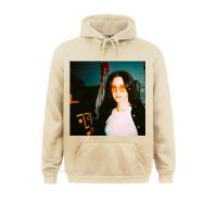 Lana Del Rey Letter Print Casual Funny Shirt For Men White Top High Quality Kawaii Men Fall Oversized Vintage Sweatshirt Size XS-4XL