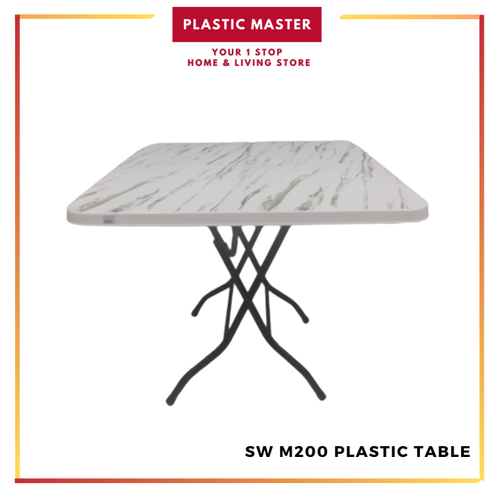 3Ft Solid Foldable Plastic Dining Table Foldable Plastic Dining Table