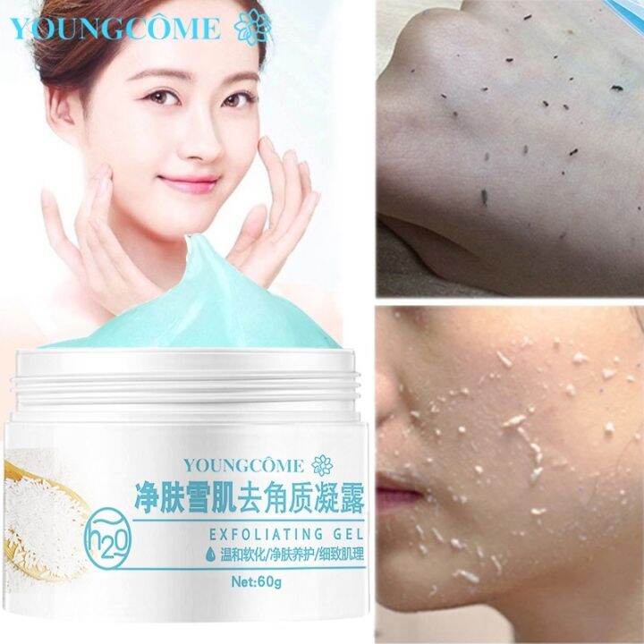 Men Women Exfoliating Cream Deep Cleansing Shrink Pores