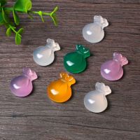 【cw】 Colored Chalcedony Money Beads Jewelry Making Diy Necklace Accessories Charms Wholesale ！