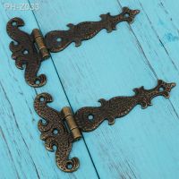 【LZ】guzvh1 2Pcs Antique Decorative Hinges Bronze Box Hinges Jewelry Box Hardware for Wooden Cases Toolbox