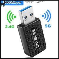 BDKNBU ตัวรับสัญญาณเสาอากาศ Dongle ไร้สายระยะยาว2.4/5Ghz USB อะแดปเตอร์ Wifi การ์ดเน็ตเวิร์ก1300Mbps