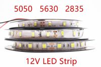 DC 12V RGB Led Strip 5050 5630 2835 SMD Not Waterproof 5M 60Led/M Led Stripe Fita Led String Bar Light Bombillas Led Tape