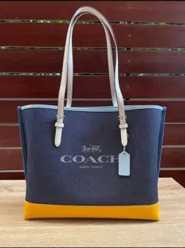 Coach hot sale denim tote