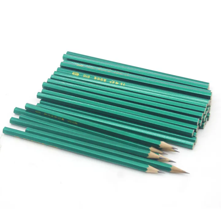 Pencil Wholesale Pupils' Stationery 2b Hexagonal Green Rod Pencil Pens