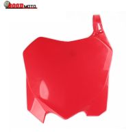 ○ เครื่องแผ่นชื่อป้ายทะเบียนด้านหน้าสำหรับ CRF250R ฮอนด้า CRF 2010 2012 2013 CRF450R 2009 2010 2011 12ทางวิบากมอเตอร์ครอสแบบแข่งขัน