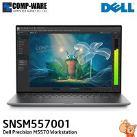 Dell Precision M5570 (SNSM557001) - Intel Core i7-12800H (14-core) / 16GB DDR5 / 512GB SSD M.2 / NVIDIA RTX A1000 (4GB) / 15.6" FHD+, 1920x1200 / Windows 11 Pro / 3yr Pro Support