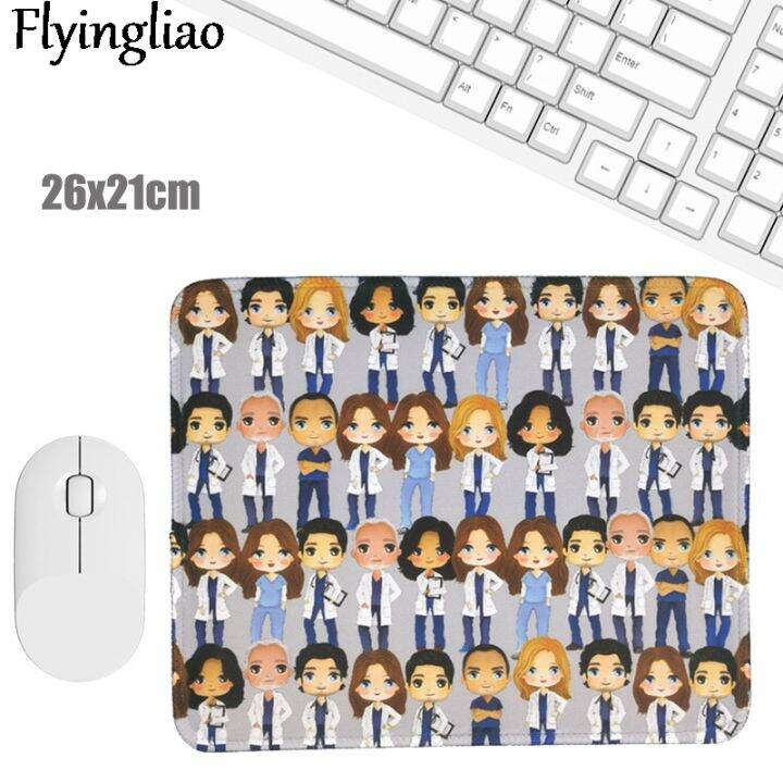 a-lovable-สีเทา39-s-anatomy-doctor-nurseofficepad-kawaii-laptopmat-anti-slip-โต๊ะ-matsdesk-pads