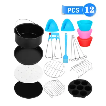 Air Fryer Accessories for Ninja 9inch Air Fryer replacement pan