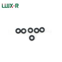 LUJX-R 50pcs O-Ring Thickness 2mm O Type Sealing Rubber Ring Gaskets OD 5 6 7 8 9 10 11 12 13 14 15 16 NBR Gasket Black Washer