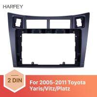 Harfey 9 inch For 2005 2006 2007 2008 2009-2011 Toyota Yaris/Vitz/Platz OEM Style In Dash Fascia Panel Bezel Trim kit Cover Tri