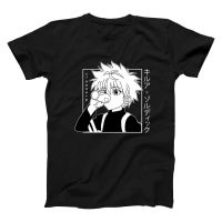 ใหม่ เสื้อยืดแขนสั้น พิมพ์ลายอนิเมะ Wo Hunter X Hunter Kawaii สไตล์ฮาราจูกุ สําหรับผู้ชาย VBN34645DIY เสื้อยืด  J6QX