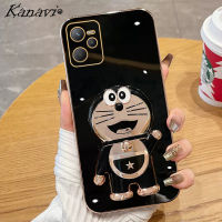 Kanavi เคสโทรศัพท์ซิลิโคนนิ่มแฟชั่นสำหรับ Realme C30 C31 C33 C35 Narzo 50A Narzo 50i ชุบหรูหราน่ารัก Jingle