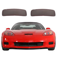 ABS y Black รถด้านหน้าหมอกโคมไฟตกแต่งสำหรับ Chevrolet Corvette C6 2005-2013 Auto อุปกรณ์เสริมภายนอก