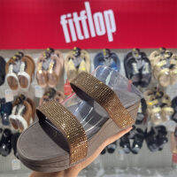 Fitflops รองเท้าแตะลิ่มฤดูร้อนกันน้ำแฟชั่นผู้หญิง,รองเท้าแตะพื้นรองเท้าลำลองน้ำหนักเบากันลื่นรองเท้าแตะชายหาดผู้หญิง