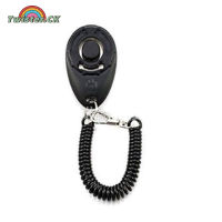 TK Lightweight Dog Training Clicker With Wrist Strap Behavioral Training Accessories For Cats Puppy Birds Horses