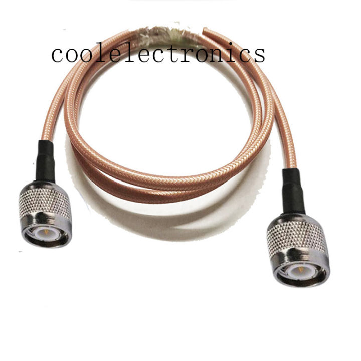 RG142 TNC male to TNC male RF Crimp Coax Pigtail Connector Coaxial Cable  Low Loss Cable 10/15/20/30/50cm 1/2/3/5/10M