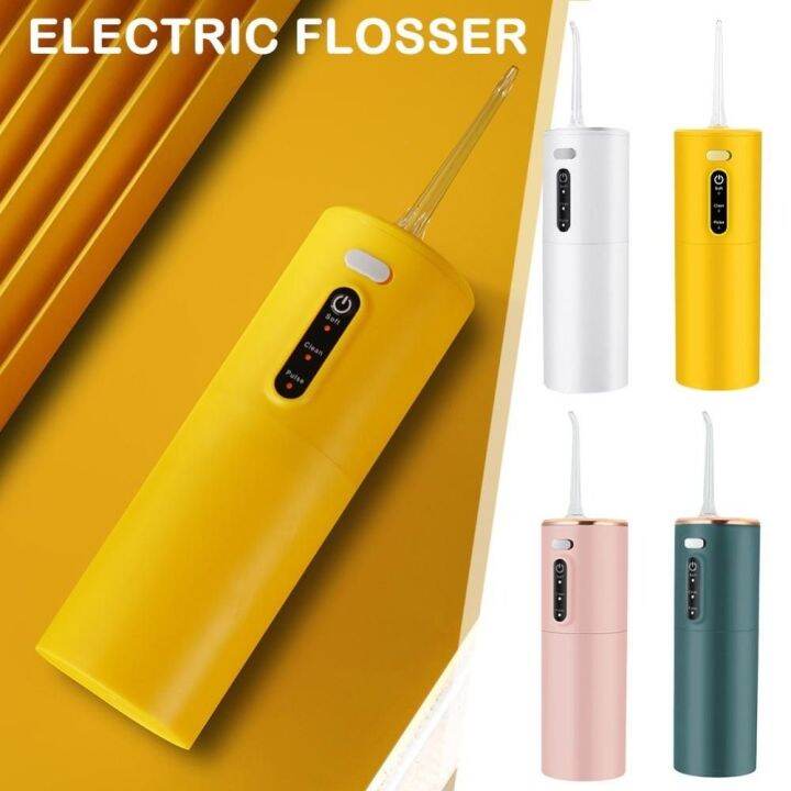 EXTEND New Tooth Cleaner Usb 4 Tip Water Flosser Teeth Handheld Dental Cleaner Electric Dental