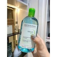 Nước Tẩy Trang Bioderma 500ml, Nội Địa Pháp, Xanh Hồng