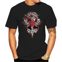 Custom Male tops 2023 t-shirt Guns N Rose Band Skull 3D Short Sleeve Summer Cool Crazy Male Clothing UZ8N  HN0C